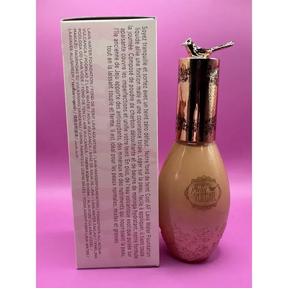 Pretty Vulgar Lava Water Foundation – Shade 36 – New in Box Pretty Bird